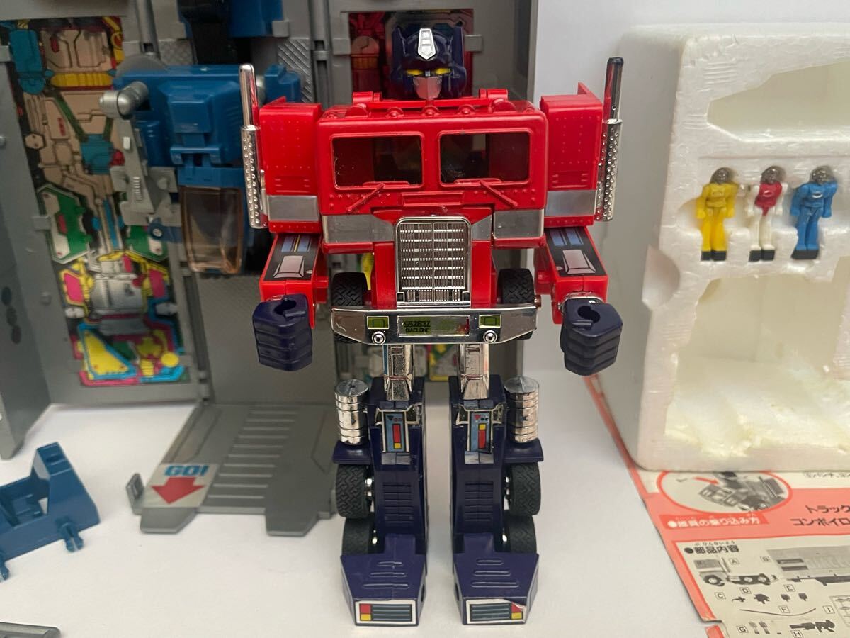 當(dāng)時物 タカラ　ミクロ ダイアクロン力一ロボット移動基地バトルコンボイDIACLONE takara 100サイズ