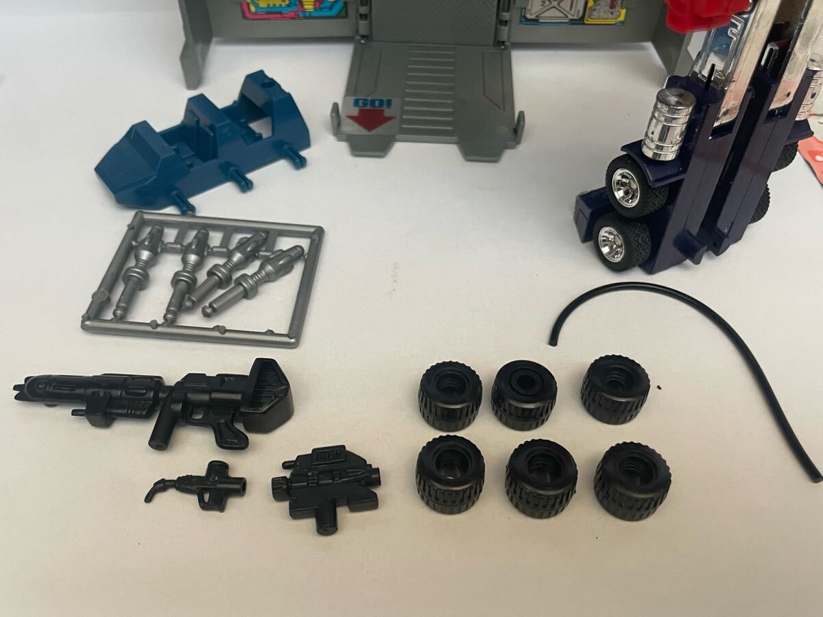 當(dāng)時物 タカラ　ミクロ ダイアクロン力一ロボット移動基地バトルコンボイDIACLONE takara 100サイズ