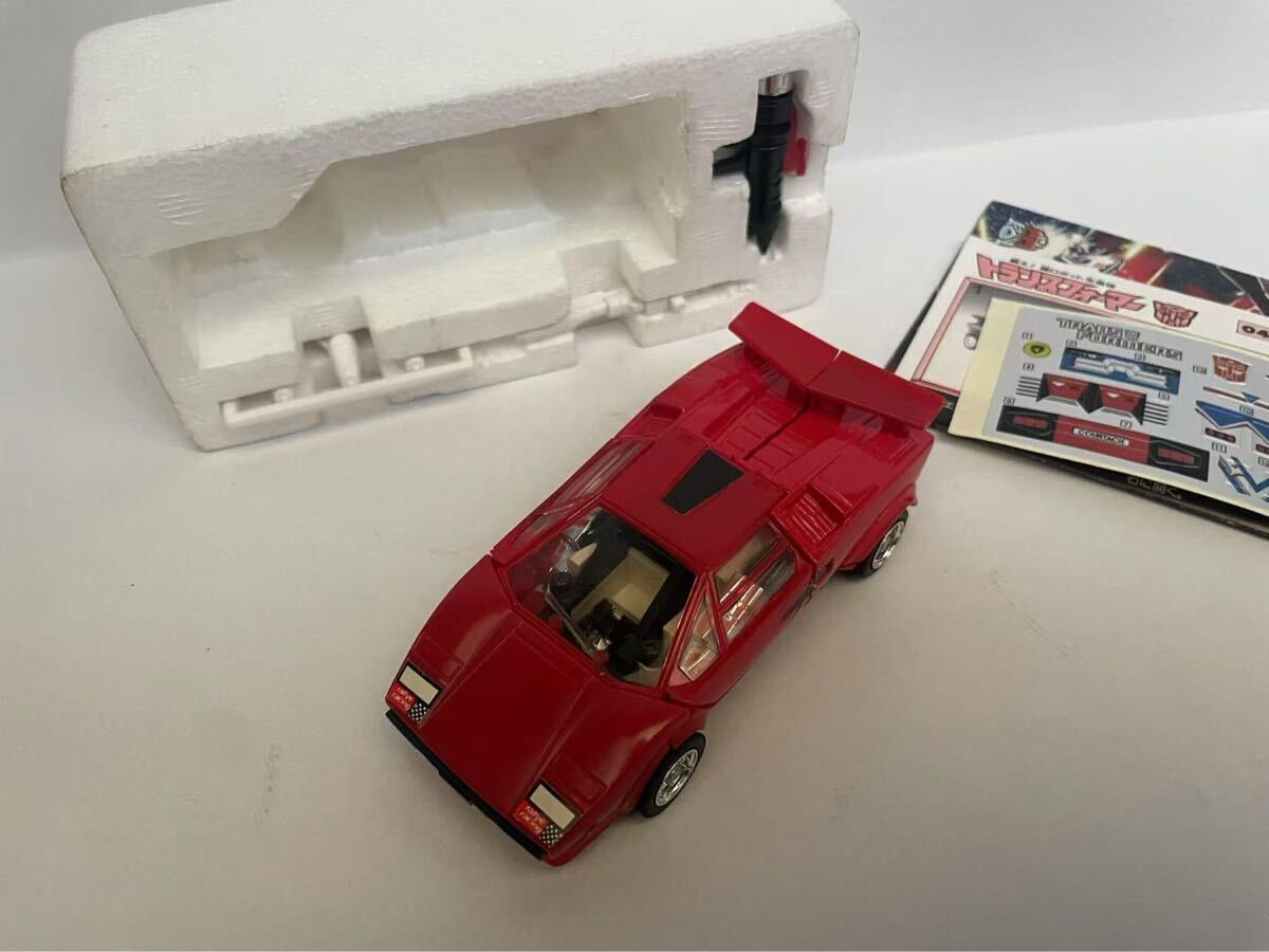 トランスフォーマー G1 04 ランボル SIDESWIPEtakara 60サイズ