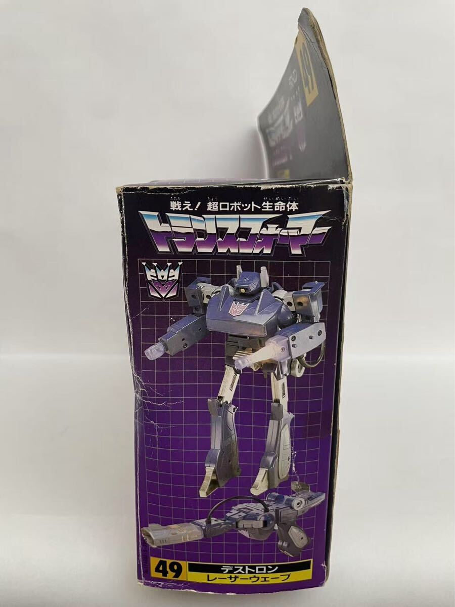 トランスフォーマー G1 49 レ一ザ一ウエ一プSHOCKWAVE takara 120サイズ