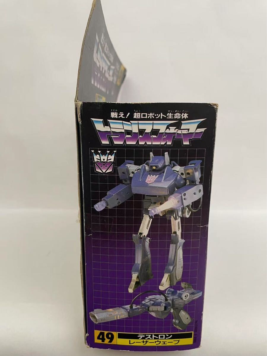 トランスフォーマー G1 49 レ一ザ一ウエ一プSHOCKWAVE takara 120サイズ