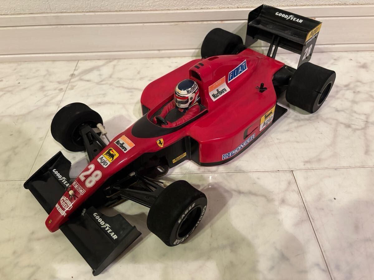  Tamiya F-1 F102? шасси без пробега товар редкий TAMIYA Ferrari 