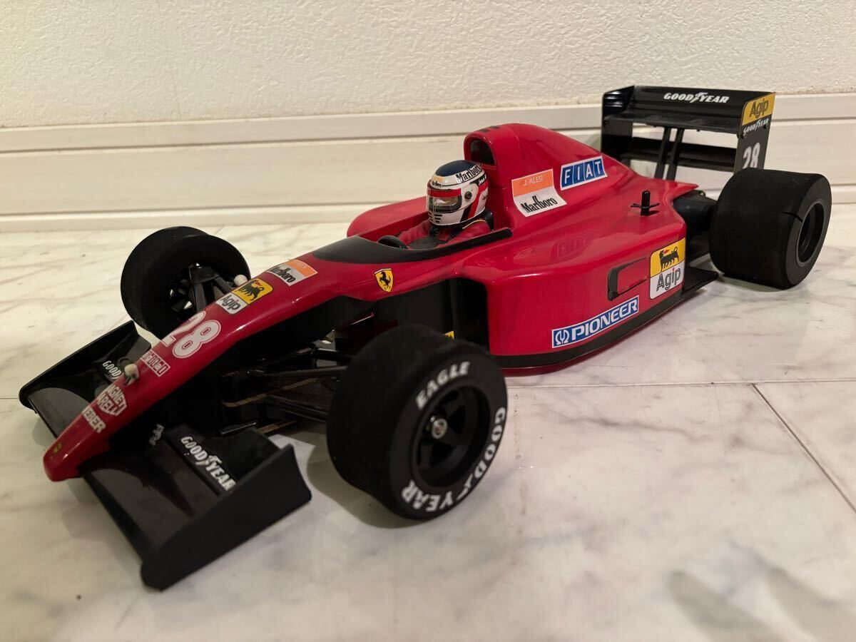  Tamiya F-1 F102? шасси без пробега товар редкий TAMIYA Ferrari 