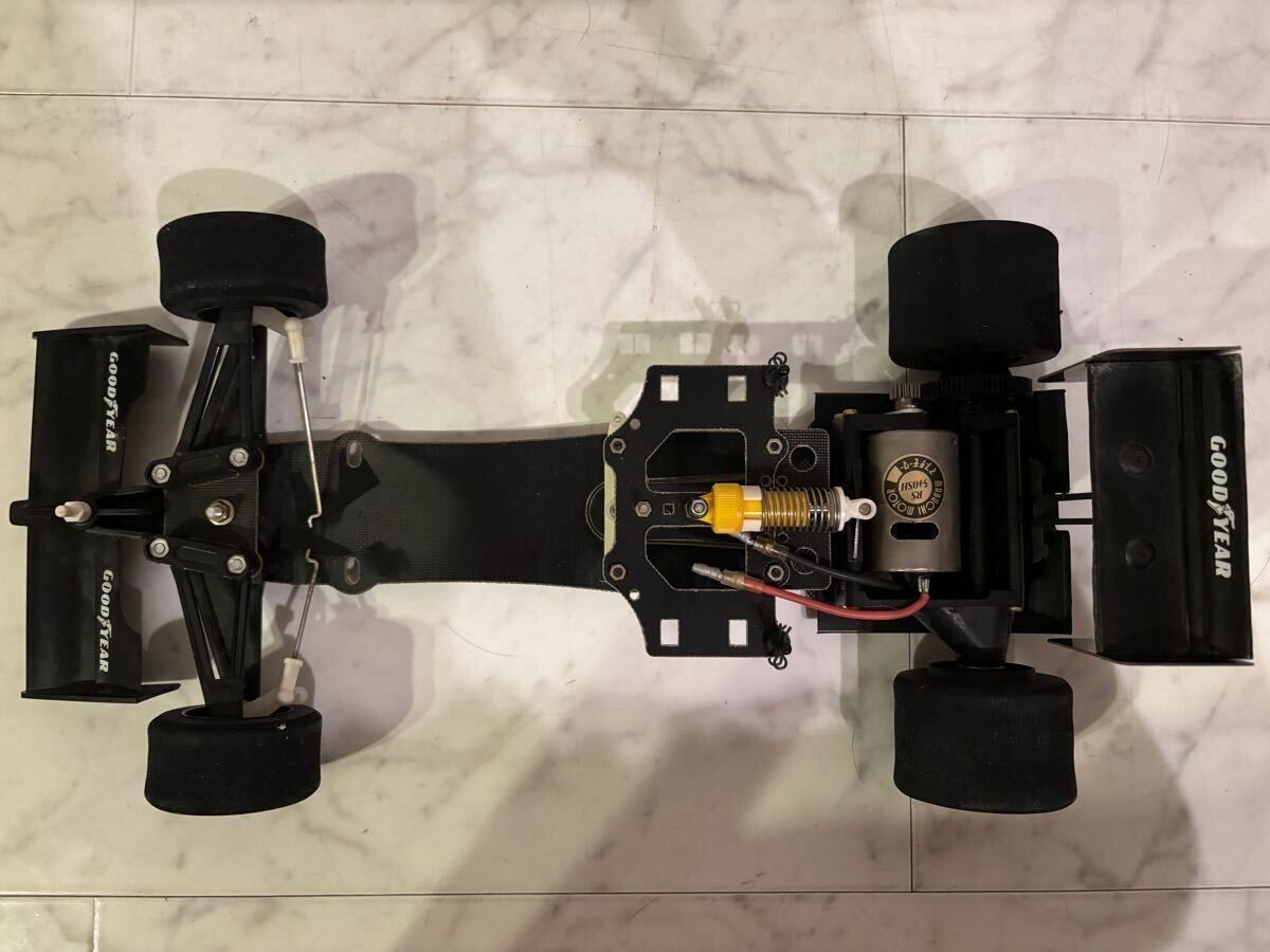  Tamiya F-1 F102? шасси без пробега товар редкий TAMIYA Ferrari 