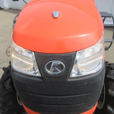 秋田 能代店 ① クボタ トラクター FT220 BMAJ 水平 68時間 22馬力 ササキ パワーハロー MJ220T 鉄車輪 東北 中古品_画像4