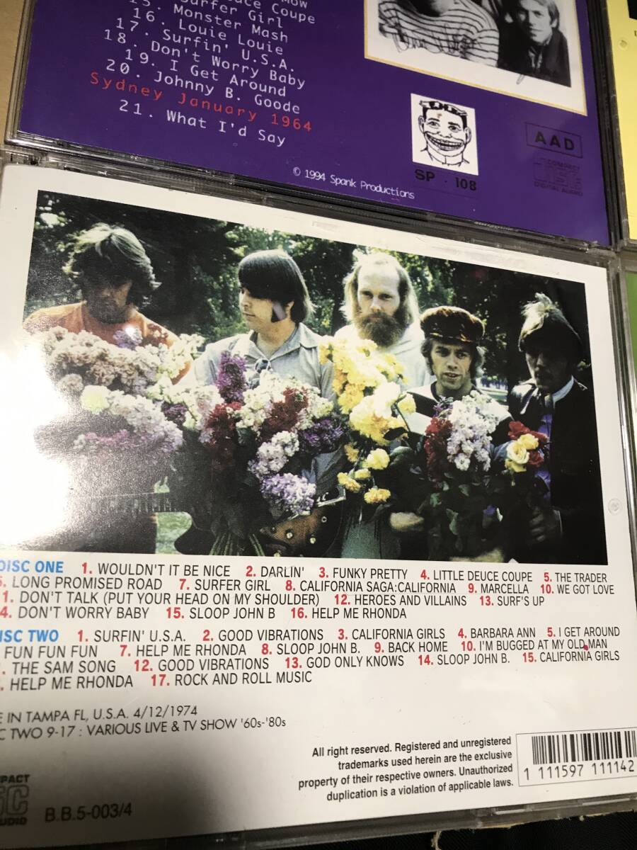 ビーチボーイズ　ブライアンウィルソン　Beach Boys 6CD4タイトルセット　 Smile Mike Love Tampa Pet Theory輸入プレス盤(pán)