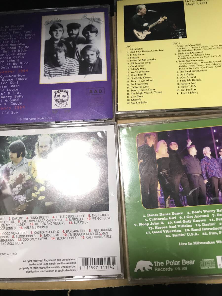 ビーチボーイズ　ブライアンウィルソン　Beach Boys 6CD4タイトルセット　 Smile Mike Love Tampa Pet Theory輸入プレス盤(pán)