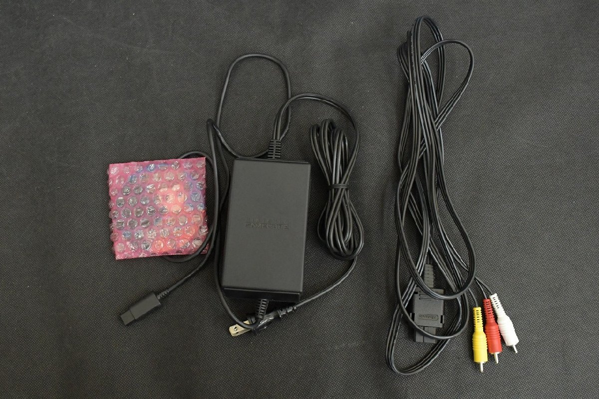 中身美品【ゲームキューブ シンフォニックグリーンエディション エンジョイプラスパック】本體のみ_(dá)長050