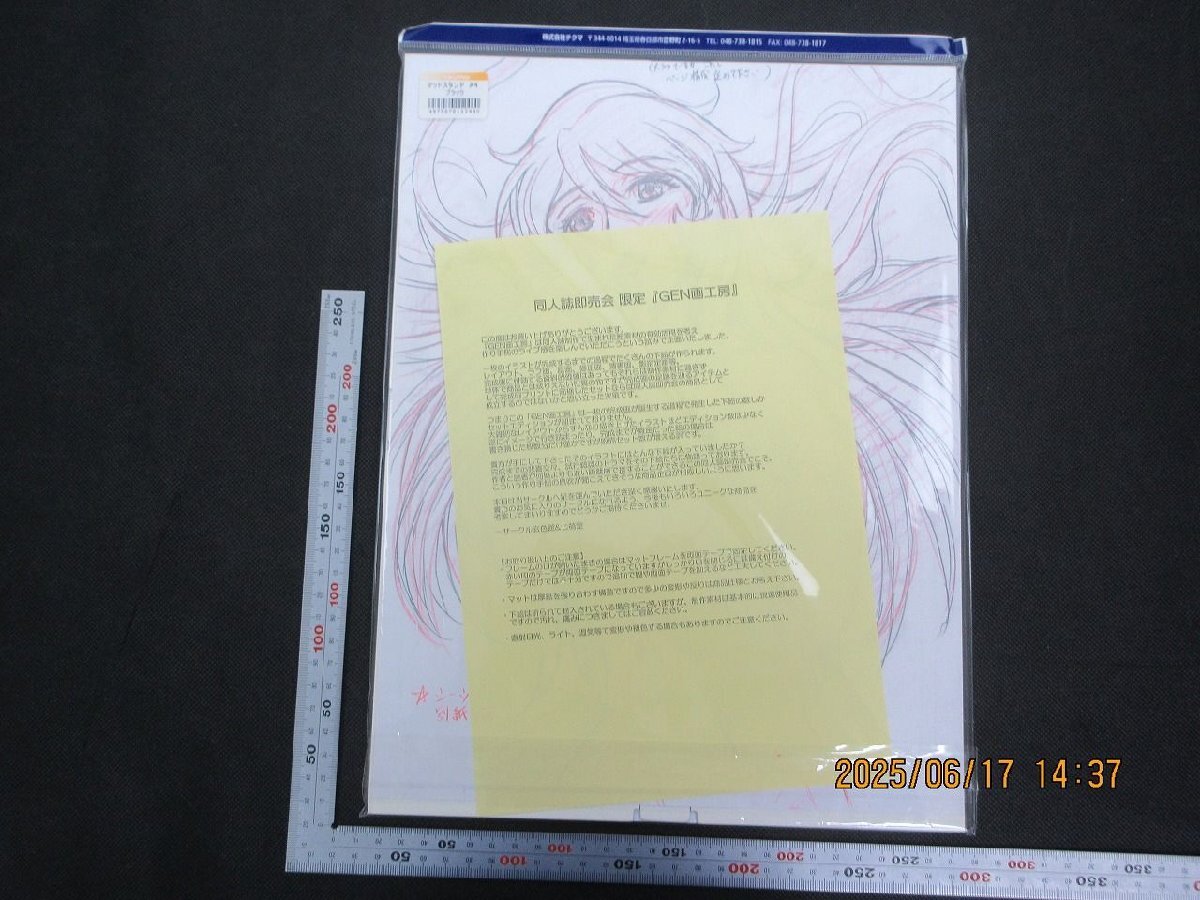Gen畫工房 森雪2 原畫付 片勵會 かわらじま晃 宇宙戦艦ヤマト_長H832