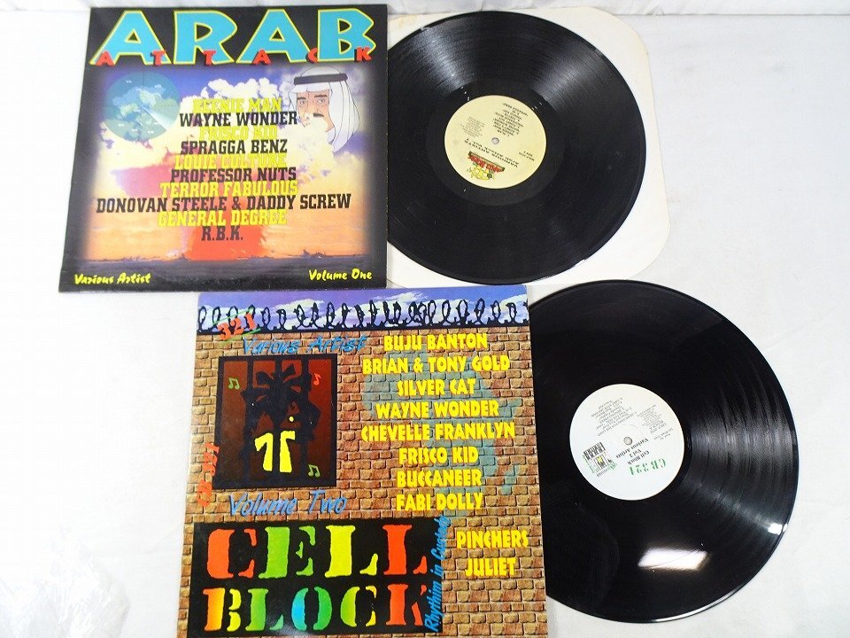 [US UK запись ] Reggae LP14 комплект *ARAB ATTACK / Buju Banton / Cutty Ranks / Bounty Killer / Beenie Man др. *Reggae запись _ восток Nwk^032/