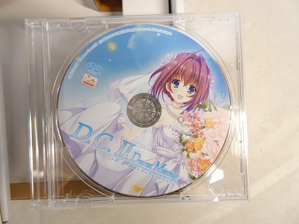 【美品】アダルト エロゲー 『ダ?カーポⅡ ディアレストマリッジ 初回限定版』DVD-ROM イラスト色紙2枚付き PCゲーム_東Nwl◇107/