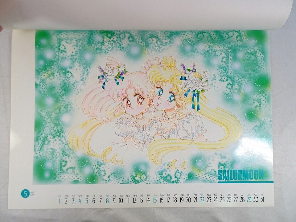 セーラームーン 1994年 カレンダー　B3 サイズ アニメ 講談社 輸送箱付き_東Nwl◇078/
