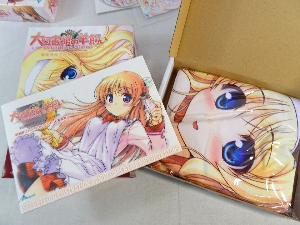 【美品】アダルト エロゲー 『大図書館の羊飼い Dreaming Sheep 初回限定版』DVD-ROM 予約特典CD テレカ付 PCゲーム_東Nwl◇094/