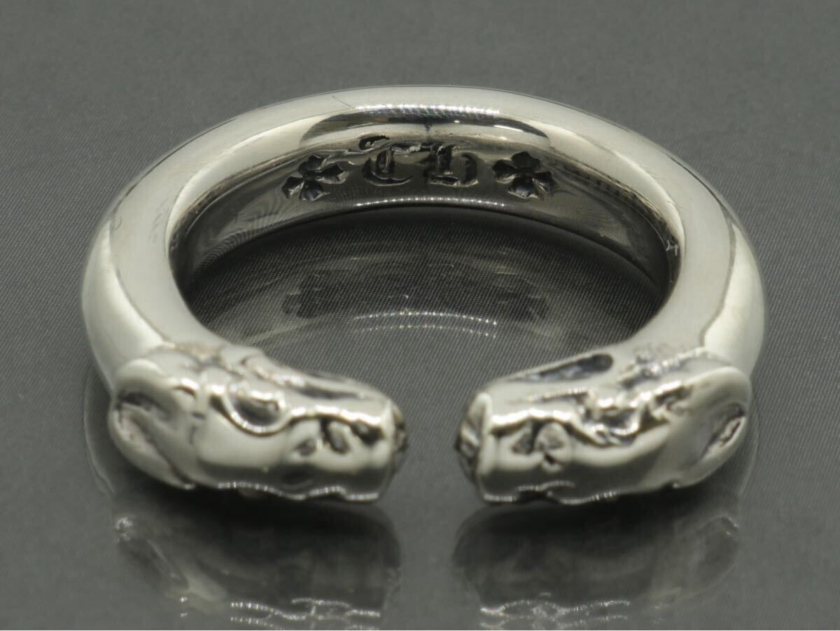CHROME HEARTS/クロムハーツ/新品加工/ダブル ドッグ リング/11號