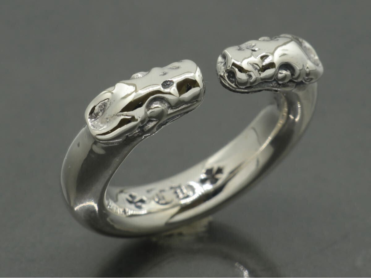 CHROME HEARTS/クロムハーツ/新品加工/ダブル ドッグ リング/11號