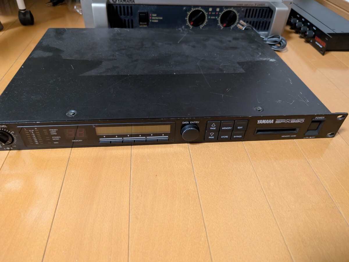 YAMAHA SPX990 / PROFESSIONAL EFFECT PROCESSOR【中古：通電確認(rèn)済み】