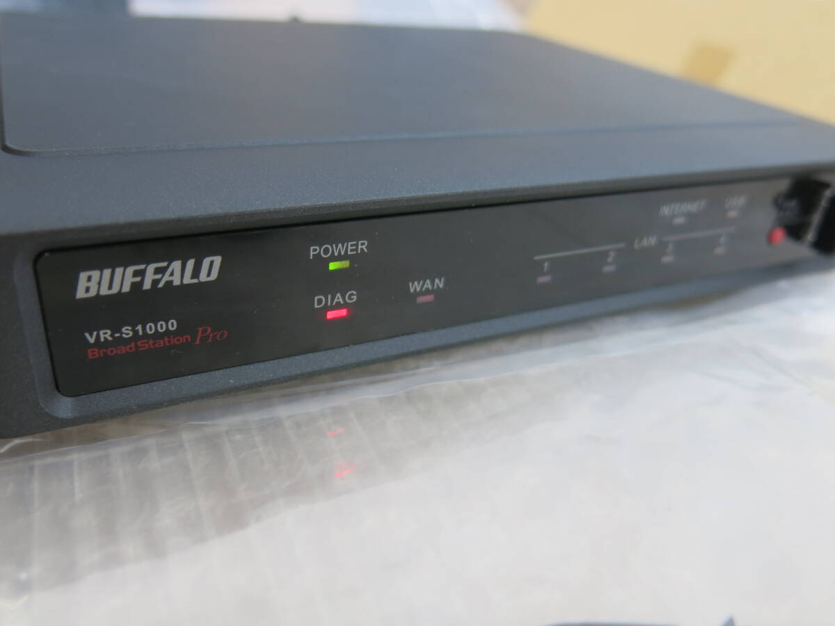 BUFFALO IPsec対応 VPNルーター VR-S1000