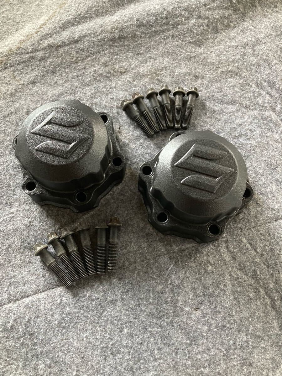 ○良品 平成24年 9型 スズキ ジムニー エアロッキングハブ フリーハブ フロント 左右セット ボルト付き _画像1