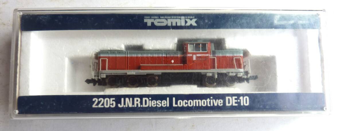 ★1円?TOMIX トミックス#2205 國鉄 DE10形ディーゼル機関車 Nゲージ JNR 動力車 ジャンク 鉄道コレクション TOMY ★