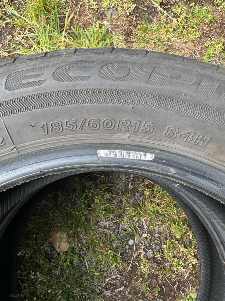 BRIDGESTONE 185/60R15 20年制　7分山　夏タイヤ　2本