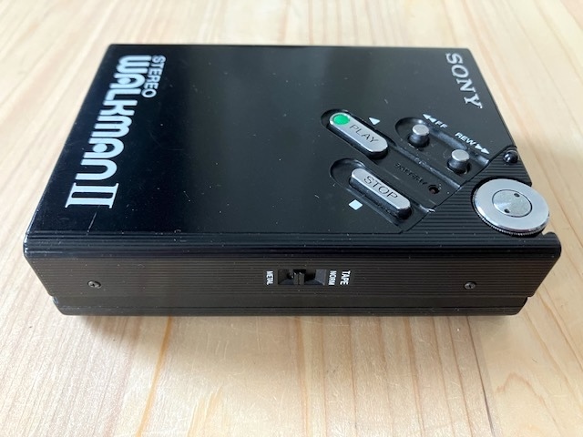即決【整備済完動(dòng)品】SONY WALKMAN WM-2 ウォークマン２ 高音質(zhì)調(diào)整仕上げ ブラック 美品 TPS-L2 WM-3