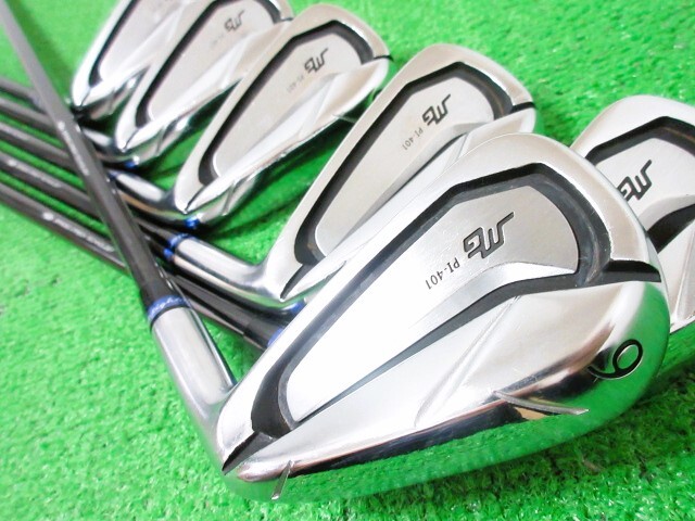 OTi裝著!!!◆◆ 三浦技研 PI-401 アイアンセット 6本 #6-Gw OTi75(S) ◆◆ミウラ MIURA メンズ ゴルフクラブ ER83