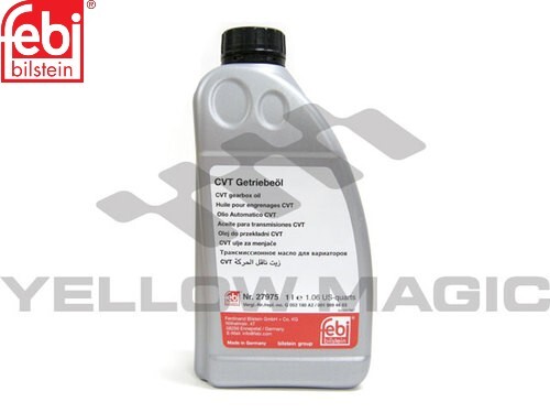 【febi bilstein】 ATオイル (722.8/CVT用/1.0L/黃色) [VW,AUDI,アウディ / 0019894603,001989460313,27975]