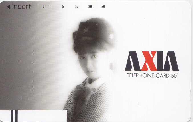  Saito Yuki AXIA|[ телефонная карточка ] L.6.17f * стоимость доставки самый дешевый 75 иен ~