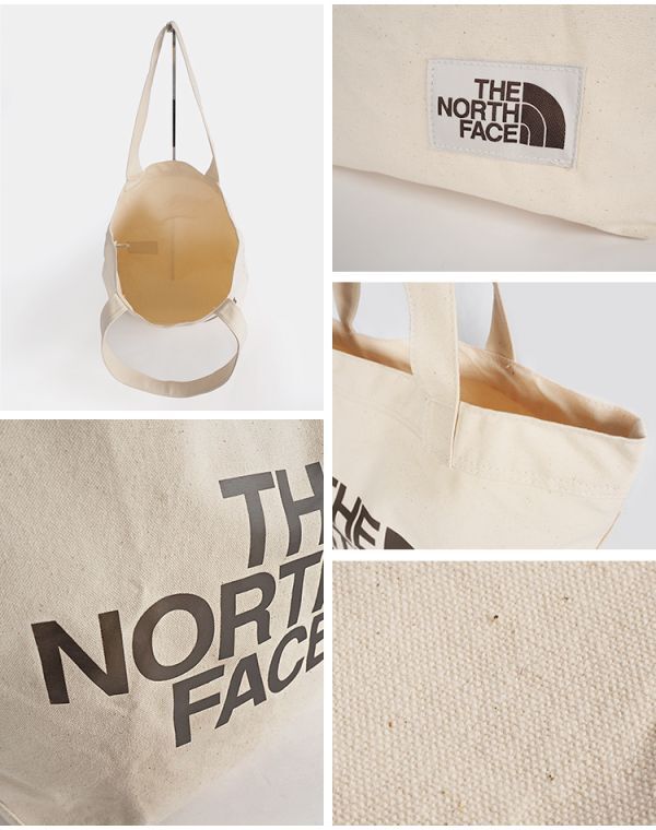 新品 ノースフェイス コットン トートバッグ キャンバス THE NORTH FACE COTTON TOTE NF0A3VWQR17 未使用 1円出品