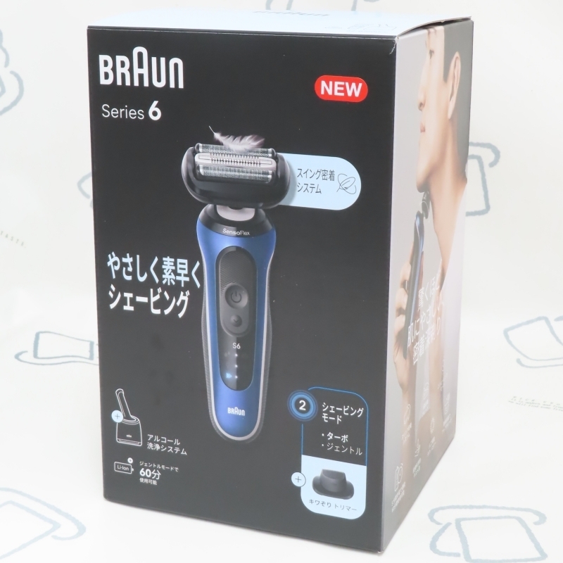 ☆BRAUN/ブラウン 62-B7200cc シリーズ6 アルコール洗浄システム 未使用 説明書なし?