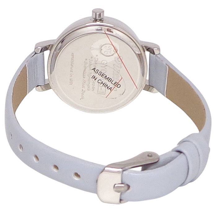  наручные часы женский кожа часы GY091-4 наклонный циферблат легктй для просмотра 3 стрелки кварц красивый часы сделано в Японии Move использование ...