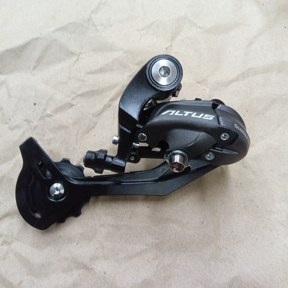 新品　SHIMANO　シマノ RD-M370　SGS　ブラック　リアディレーラー