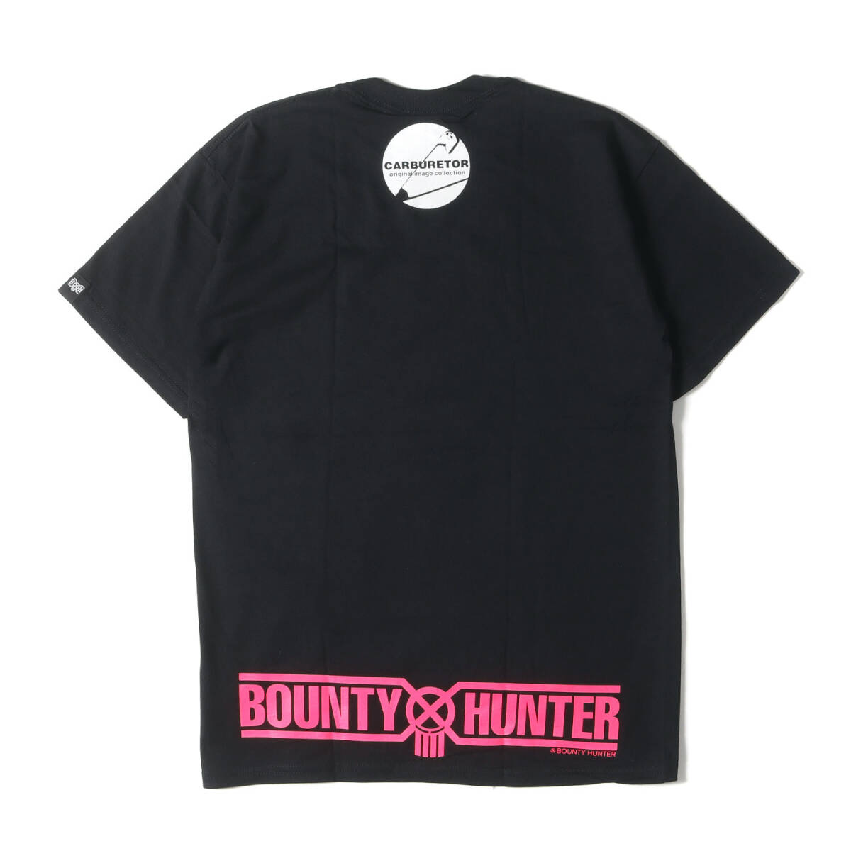 【新品】BOUNTY HUNTER バウンティーハンター Tシャツ サイズ:M / セックス?ピストルズ パロディーロゴ クルーネック Tシャツ / ブラック