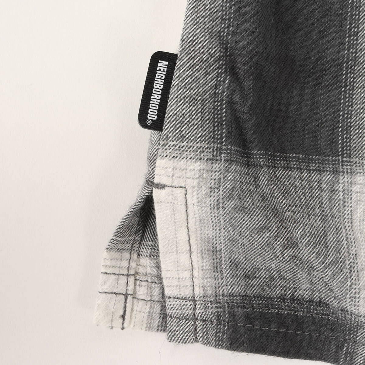 【美品】NEIGHBORHOOD ネイバーフッド シャツ サイズ:S / 21SS オンブレチェック ワーク 半袖 シャツ (B&C / C-SHIRTS. SS)