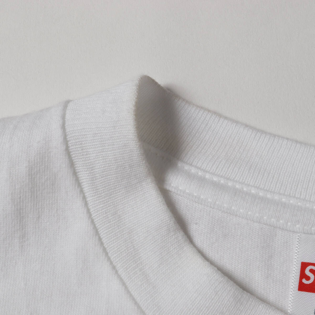 Supreme Supreme футболка размер :S / Swarovski box Logo вырез лодочкой футболка / Swarovski Box Logo Tee / белый 