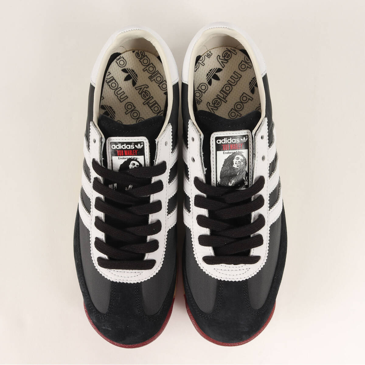 【新品】adidas アディダス サイズ:27.0cm / 24AW BOB MARLEY SL72 RS BOB MARLEY (JR7973) / ボブ マーリー / コアブラック / US9
