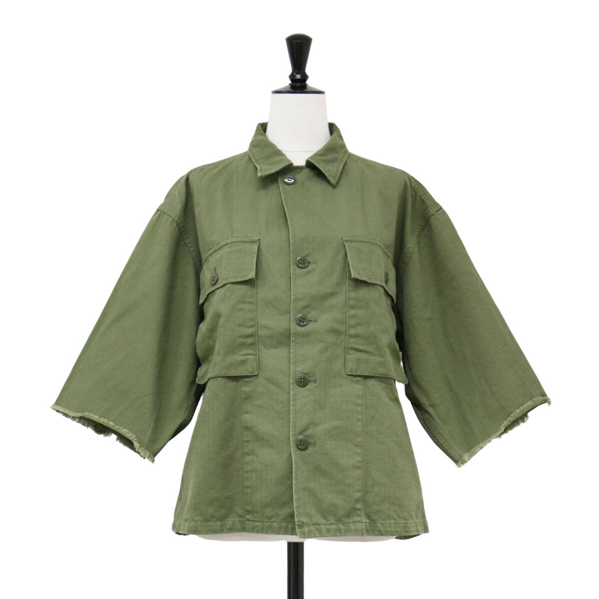 J.B. ATTIRE ジェービーアタイア ジャケット カーキ サイズ:1(M) / 25春夏 ミリタリージャケット JBV-2501 / PARIS UTILITY JACKET
