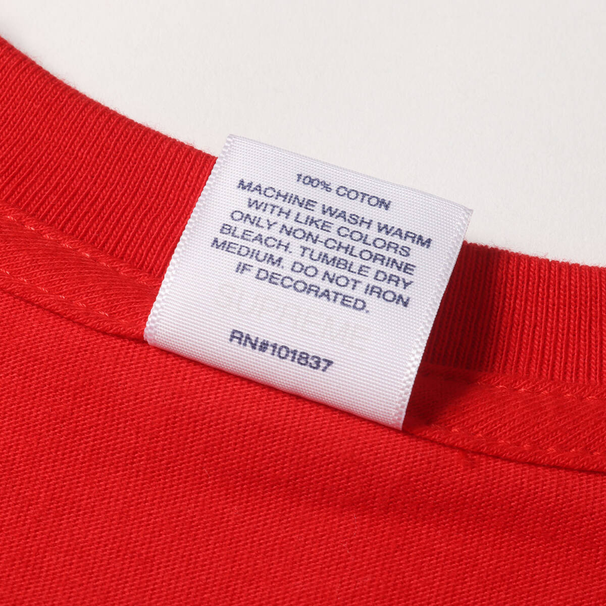 [ как новый ]Supreme Supreme футболка размер :L / 20AW Cross box Logo вырез лодочкой футболка (Cross Box Logo Tee) / красный 