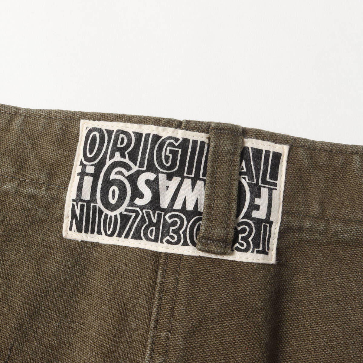 【美品】TENDERLOIN テンダーロイン パンツ サイズ:L / ダック フリスコ ワークショーツ (DUCK SHORTS) / オリーブ / ショートパンツ