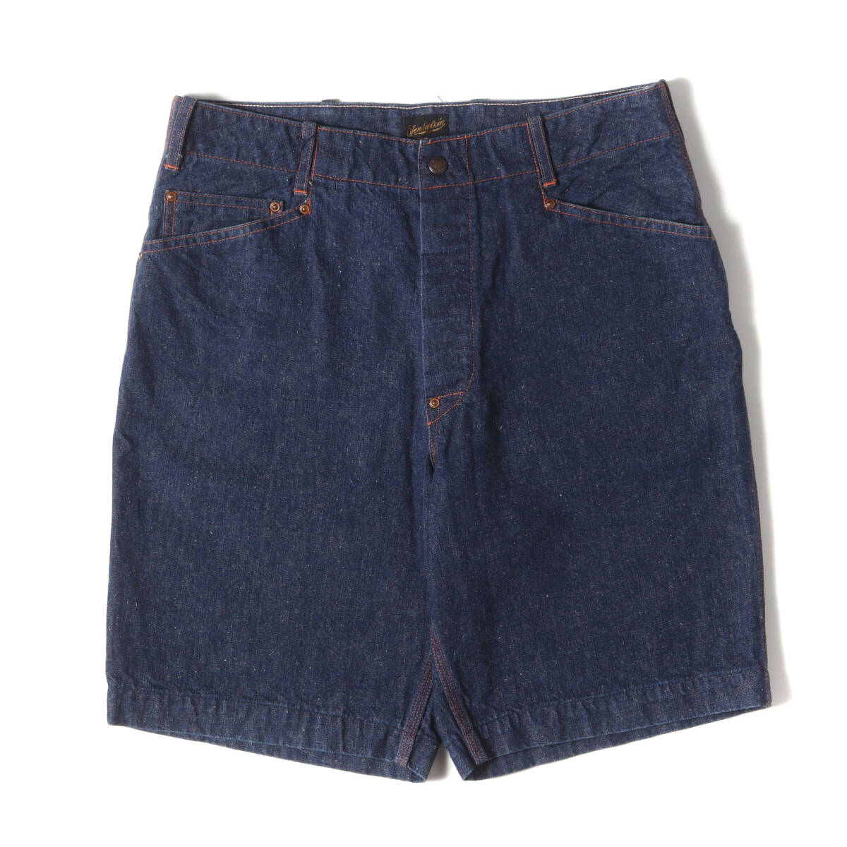 【美品】TENDERLOIN テンダーロイン パンツ サイズ:S / シンチバック付き ペインター デニム ショート パンツ / インディゴ / ショーツ