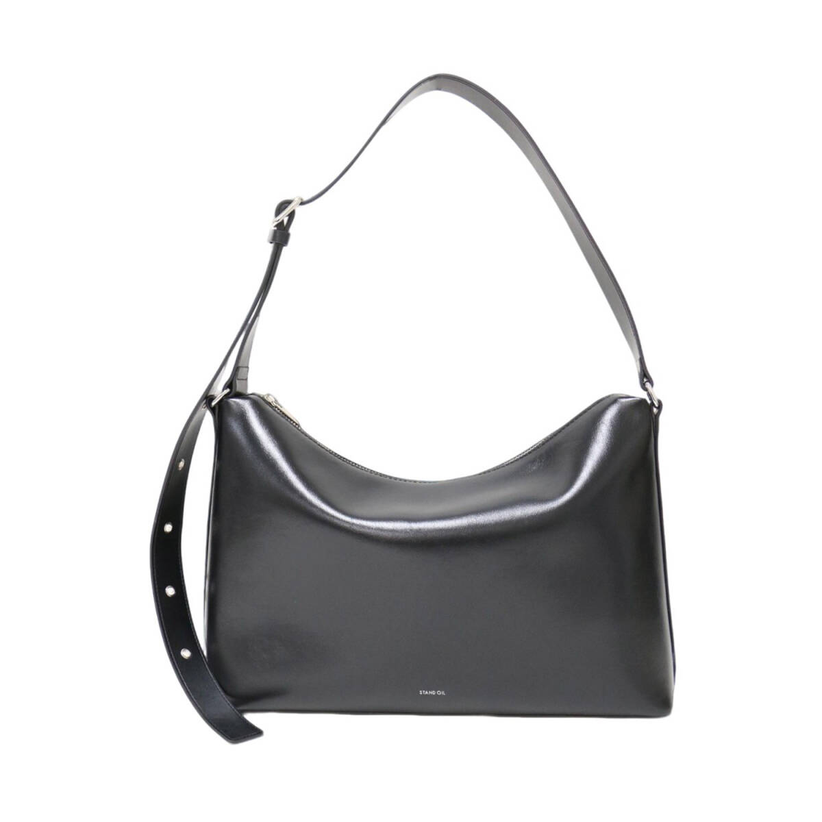 STAND OIL スタンドオイル バッグ ブラック 黒 / オードバッグ / ODD BAG ショルダーバッグ ワンショルダー 肩掛け スクエア 合成皮革