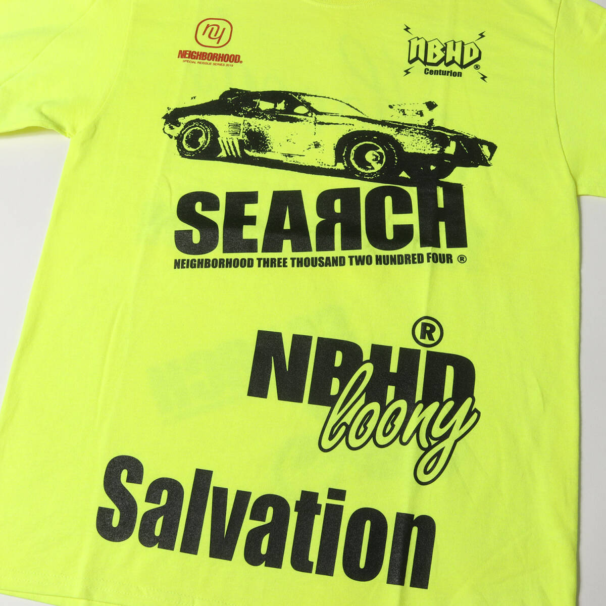 【新品】NEIGHBORHOOD ネイバーフッド 復(fù)刻モデル クレイジー グラフィック ロングスリーブ Tシャツ (SEARCH / C-TEE. LS) / イエロー M