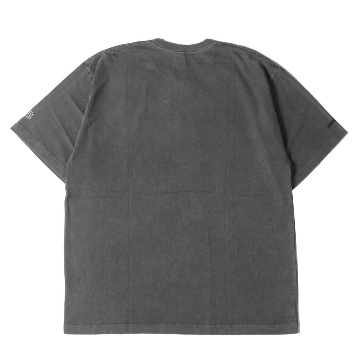 【新品】NEIGHBORHOOD ネイバーフッド Tシャツ サイズ:L / 24AW MADNESS 制品染め クルーネック Tシャツ (TEE SS-1) / ブラック 黒