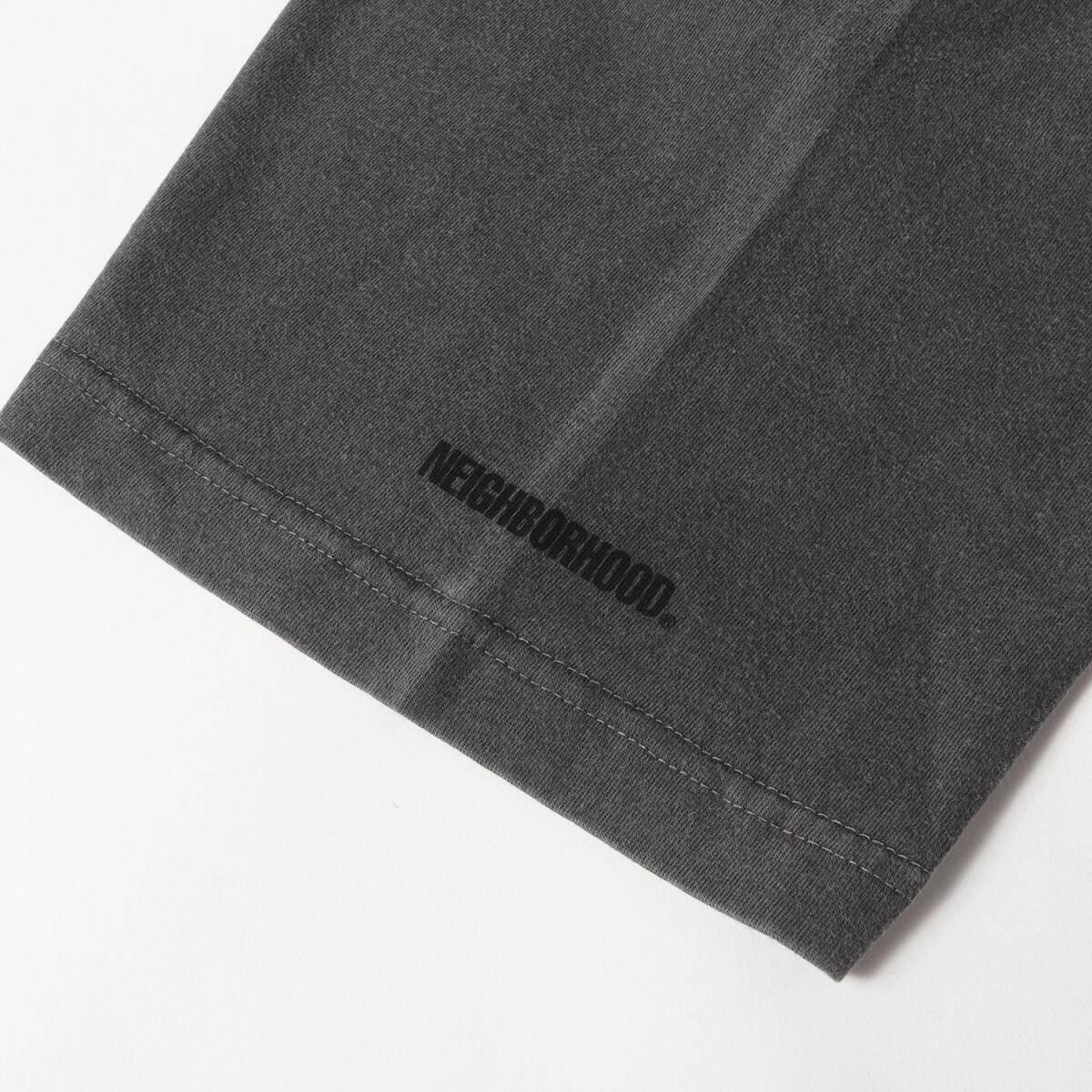 【新品】NEIGHBORHOOD ネイバーフッド Tシャツ サイズ:L / 24AW MADNESS 制品染め クルーネック Tシャツ (TEE SS-1) / ブラック 黒