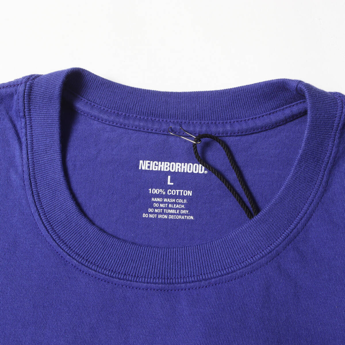 NEIGHBORHOOD ネイバーフッド Tシャツ サイズ:L / 24SS パームツリー グラフィック クルーネック Tシャツ (NH.TEE SS-6) / ブルー
