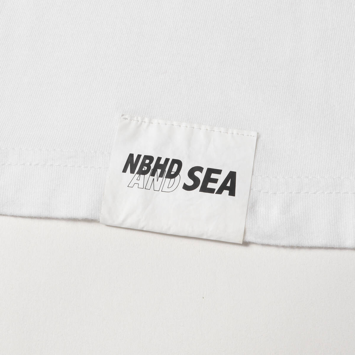 【新品】NEIGHBORHOOD ネイバーフッド Tシャツ サイズ:L / 23SS WIND AND SEA コラボロゴ Tシャツ (NH×WIND AND SEA.TEE SS-1) / ホワイト