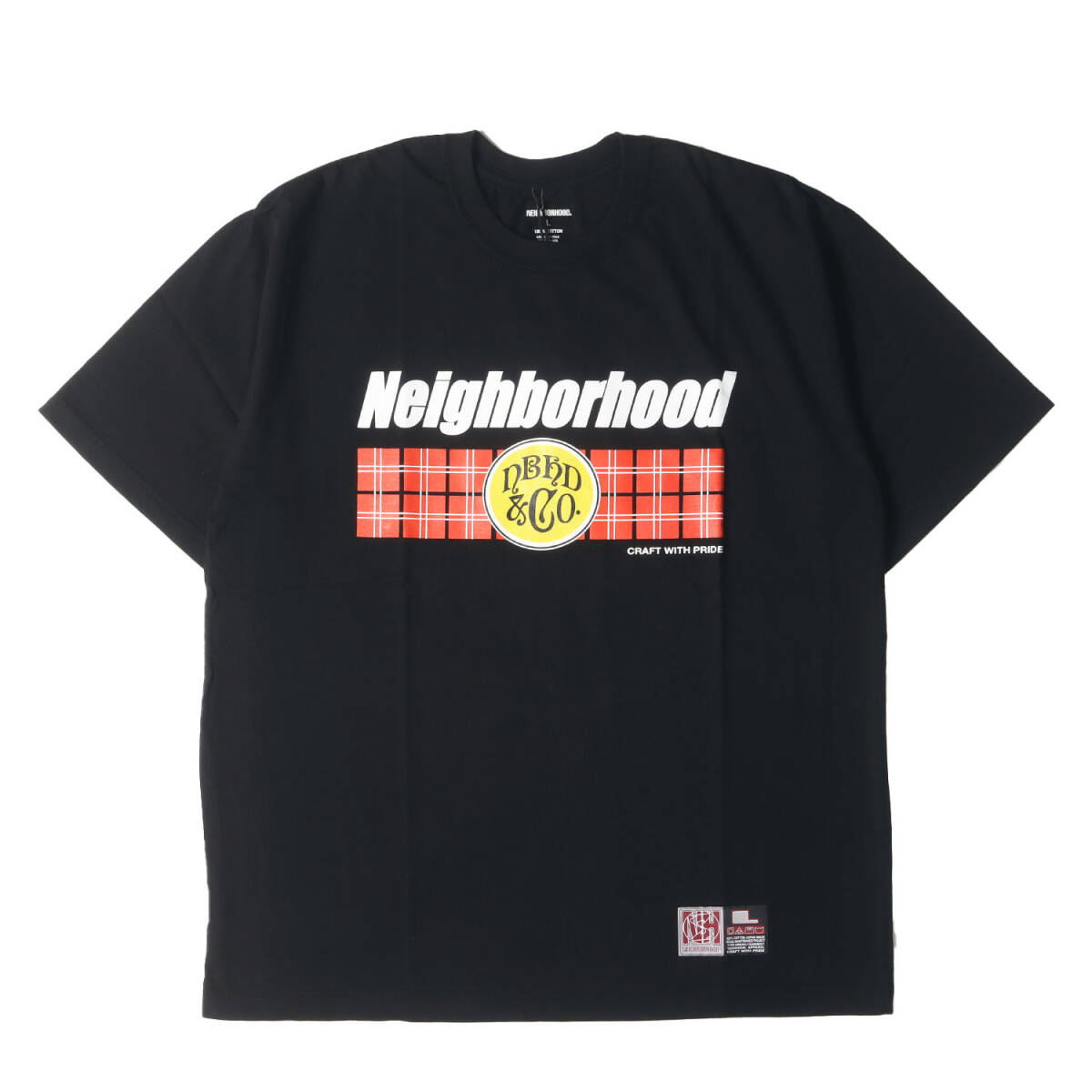 【新品】NEIGHBORHOOD ネイバーフッド Tシャツ サイズ:L / 24AW SUBWARE クルーネック Tシャツ / ブラック 黒 / トップス