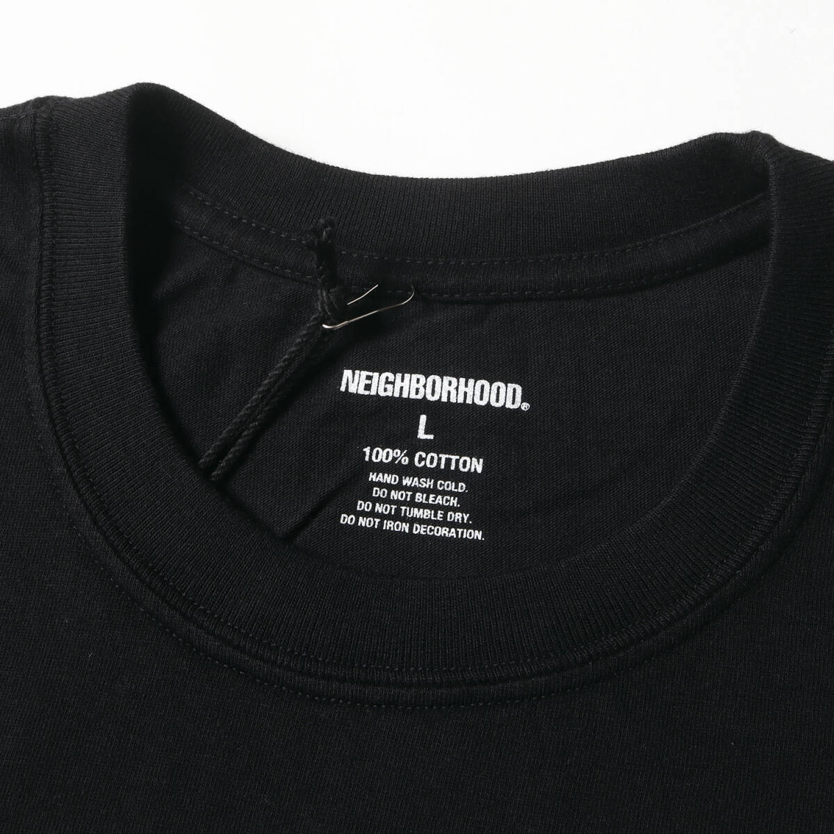 【新品】NEIGHBORHOOD ネイバーフッド Tシャツ サイズ:L / 24AW SUBWARE クルーネック Tシャツ / ブラック 黒 / トップス