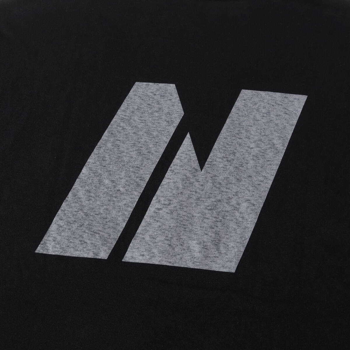 【美品】NEIGHBORHOOD ネイバーフッド 23AW ミリタリーロゴ リバーシブル Tシャツ(REVERSIBLE CREWNECK SS) / ブラック バーガンディー L