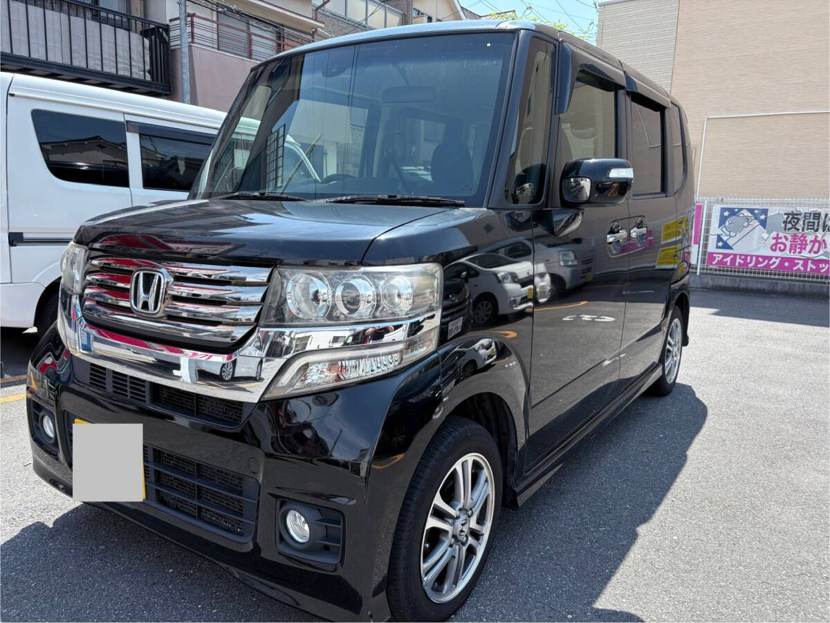 ★全て込み込み★格安★車検丸々２年付き★N-BOXカスタム最上級グレード★